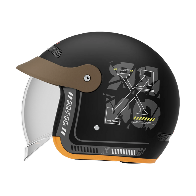 702 Open Face Motorcycle Helmet
