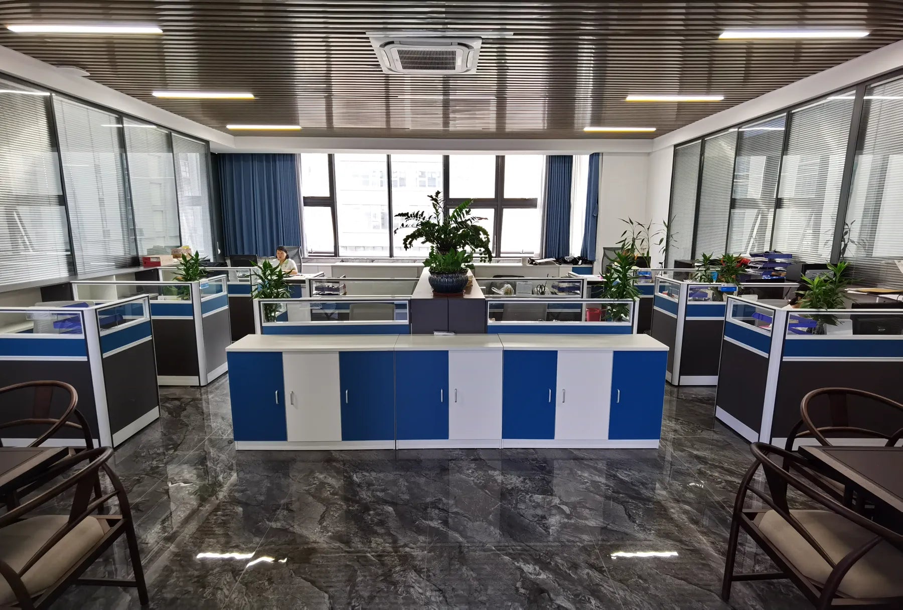 Business Team working environment