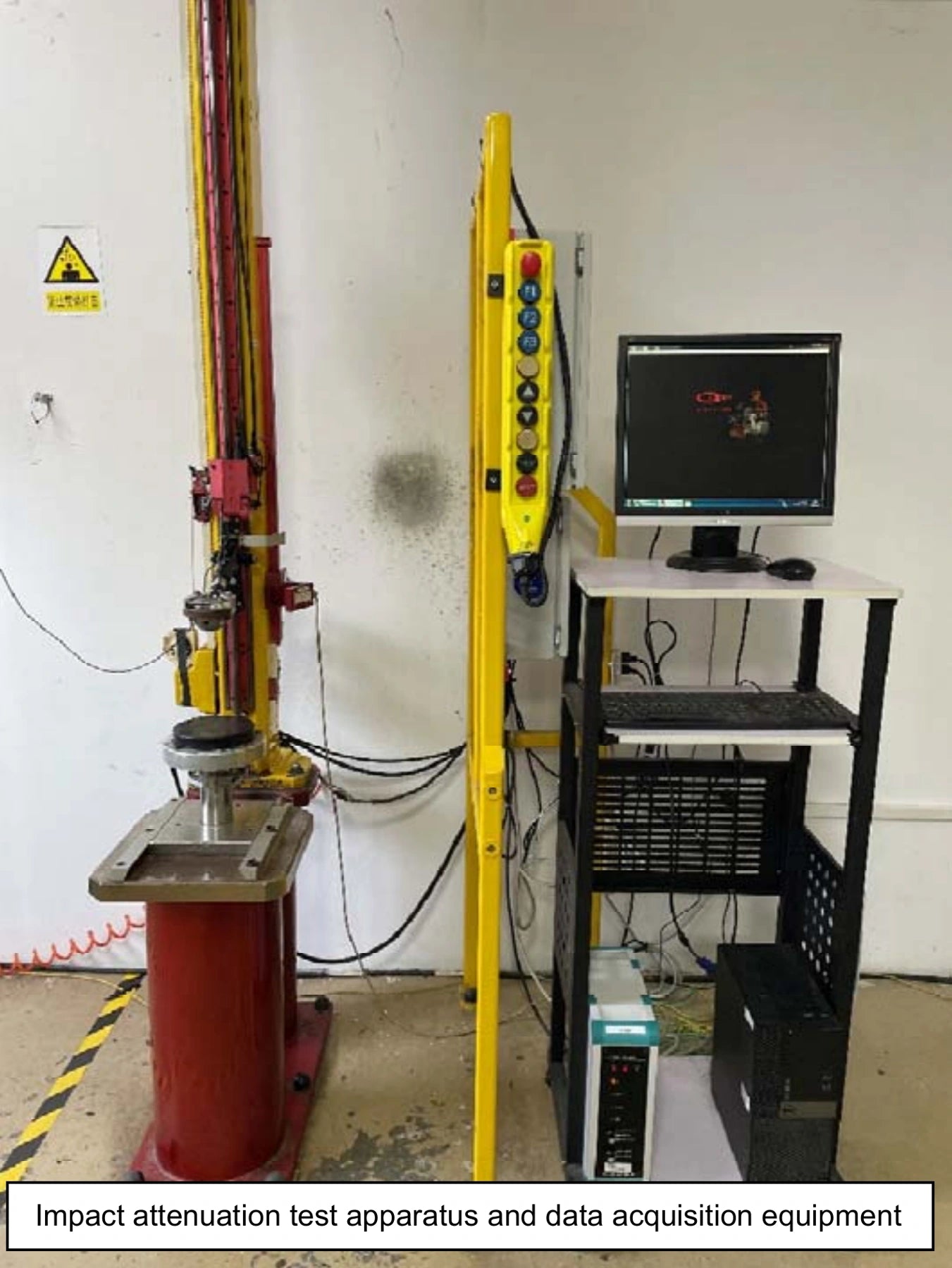 Impact test equipment